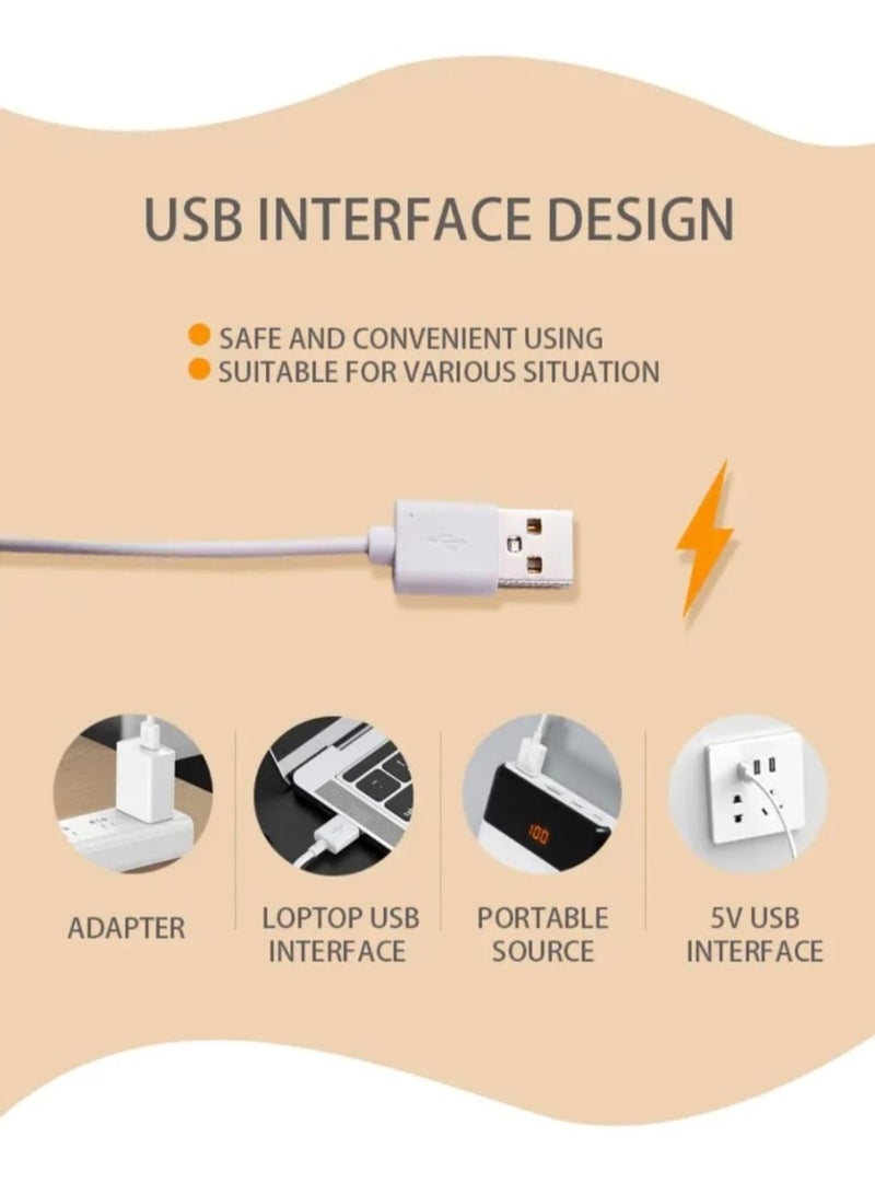 3D Ramadan Decor LED Acrylic Night Light – Islamic Calligraphy Board with Soft Warm Glow, USB Powered Night Lamp for Ramadan, Prayer Room & Muslim Home Decor - Image 5